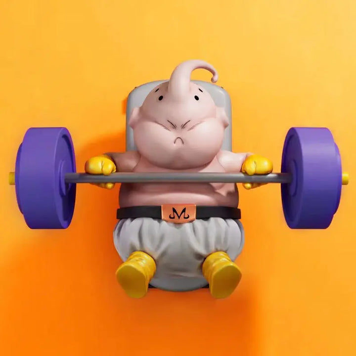 5pcs/set Fitness Body Building Dragon Ball Majin Buu Bonito figura Coleção Modelo Brinquedos Figuras de Ação Anime Figura
