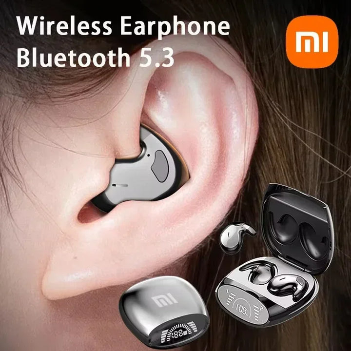Xiaomi MD528 Fones de ouvido Bluetooth Mini redução de ruído Esportes Fones de ouvido de corrida Fones de ouvido para jogos à prova d'água Fone de ouvido com música