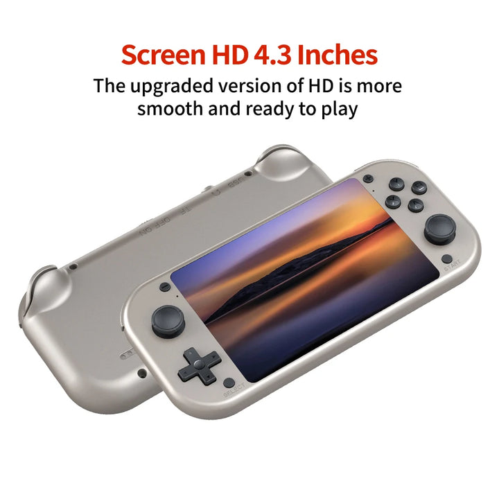 M17 Console de jogos Retro Handheld Video Game Console Open Source Linux System 4,3 polegadas IPS Screen Portable Pocket Video Player
