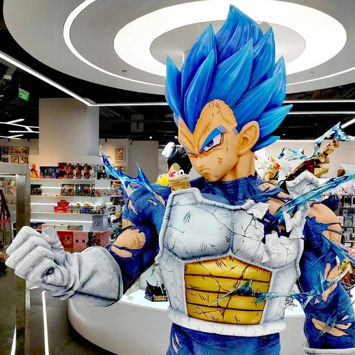 26,5 cm Anime Dragon Ball Vegeta Figura Vegeta Estatueta Pvc Figuras de Ação Gk Estátua Coleção Modelo Brinquedos Presentes