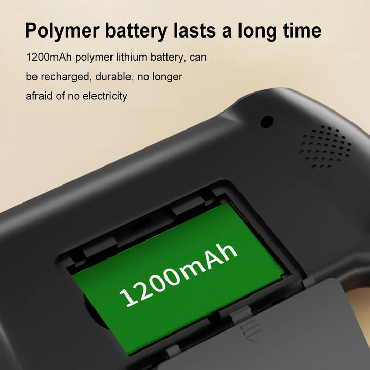 500 jogos portátil single player game console tv connect video game player 3.5 pol tela lcd game console presente para crianças adultos