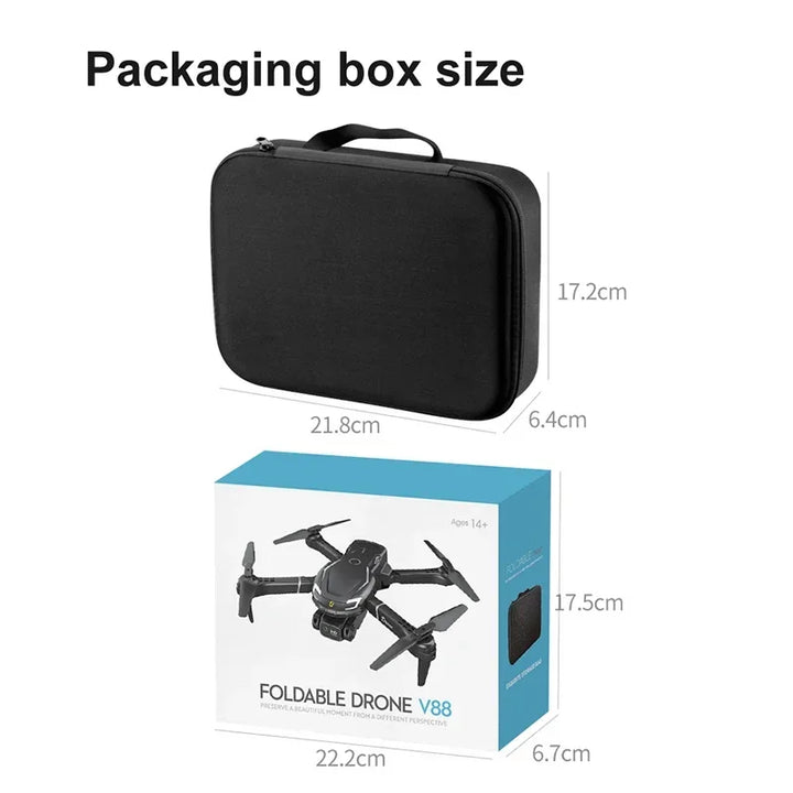 XIAOMI MIJIA Drone V88 8K 5G Professional HD Câmera Dupla Fotografia Aérea 15000M Controle Remoto Aeronave Dobrável Quadricóptero