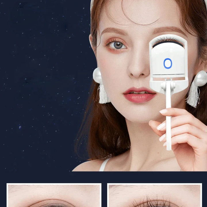 Curvador de seleção elétrica elétrica, controle de temperatura, carregamento, curvatura e modelos ajustados, não machuca, escolhidos longos, ferramentas de maquiagem