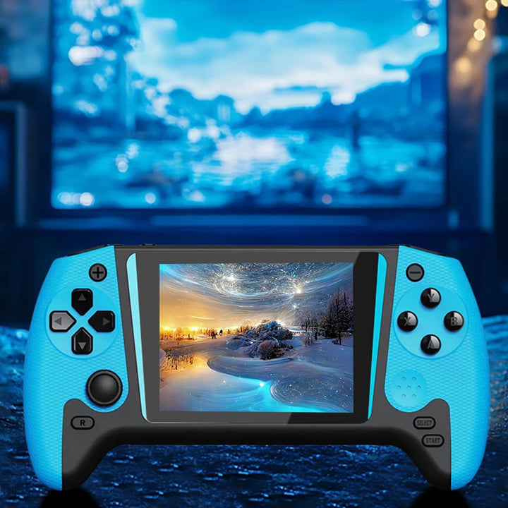 500 jogos portátil single player game console tv connect video game player 3.5 pol tela lcd game console presente para crianças adultos
