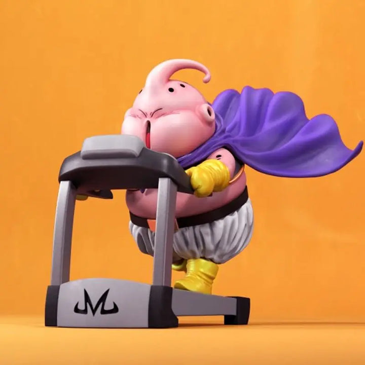 5pcs/set Fitness Body Building Dragon Ball Majin Buu Bonito figura Coleção Modelo Brinquedos Figuras de Ação Anime Figura