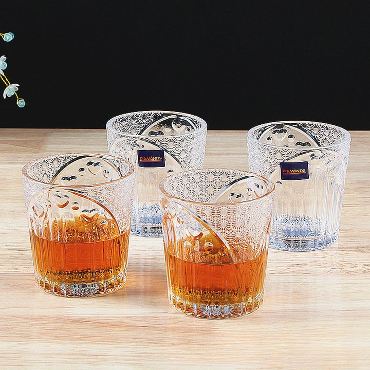 Novo Conjunto de Seis Peças de Vidro Bar KTV Whisky Copo de Vinho Estrangeiro Restaurante Copo de Suco 6 Pcs Evento