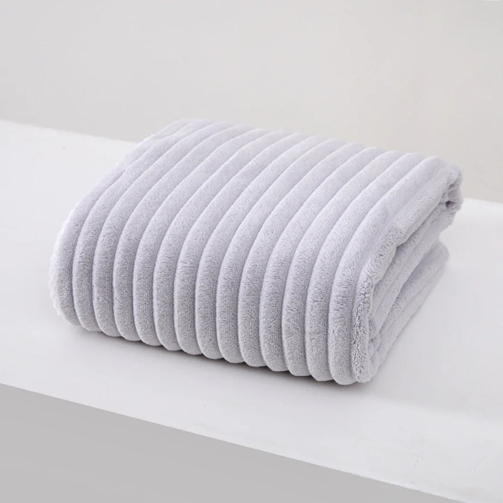 Toalha de banho de rosto adulto grande e grosso Coral Fleece Absorvente absorvente e de secagem rápida Toalha de banho multifuncional Toalhas de microfibra