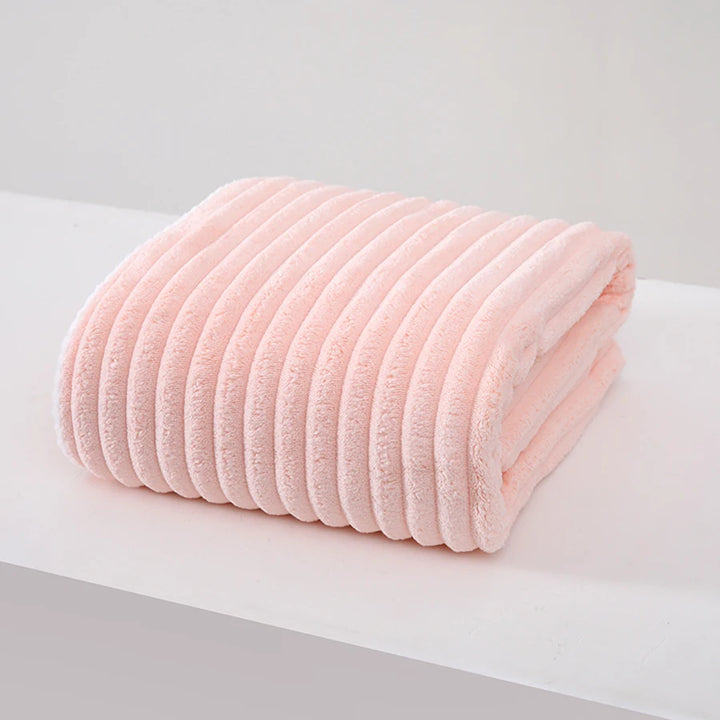 Toalha de banho de rosto adulto grande e grosso Coral Fleece Absorvente absorvente e de secagem rápida Toalha de banho multifuncional Toalhas de microfibra