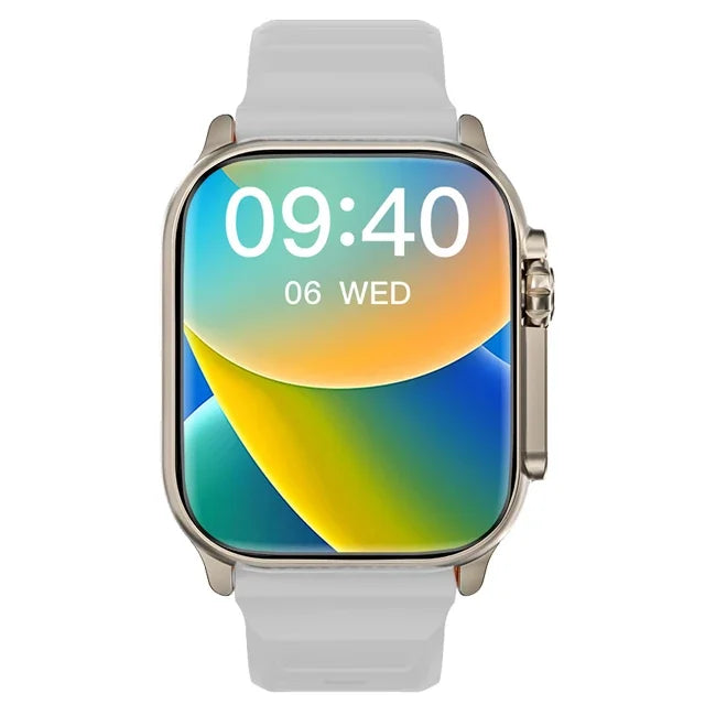 2024 T900 Ultra 2 Relógio Inteligente Masculino 49mm Série 8 2.3 "Tela AMOLED NFC Bússola À Prova D'Água Para Apple Watch IWO Ultra 8 Smartwatch