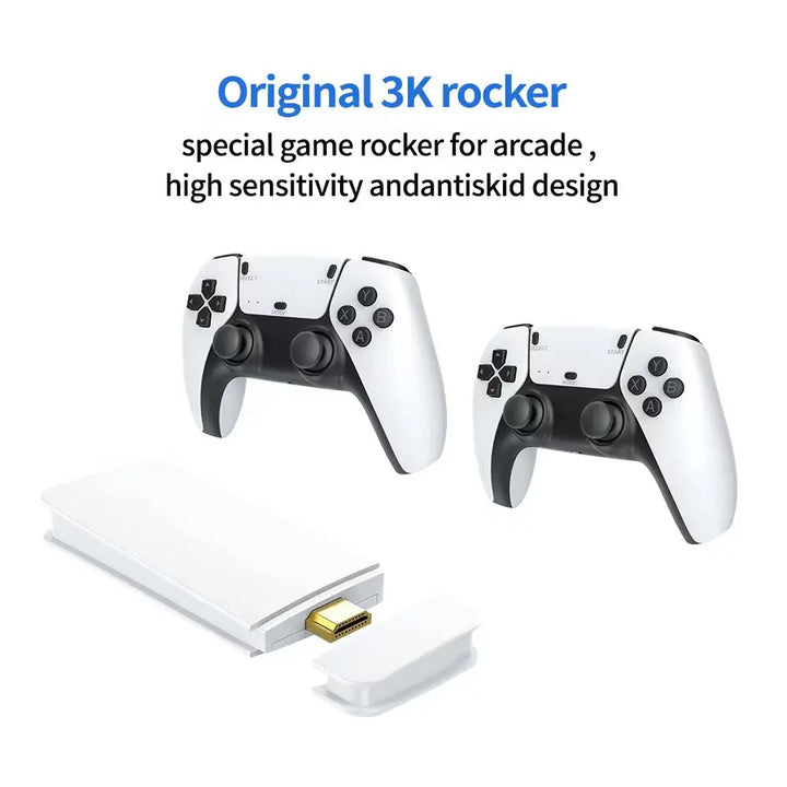 M15 Plus Game Stick Pro Mini TV Jogo Portátil Emulador de Jogo Clássico HD Saída Gaming Retro Consola para PS1