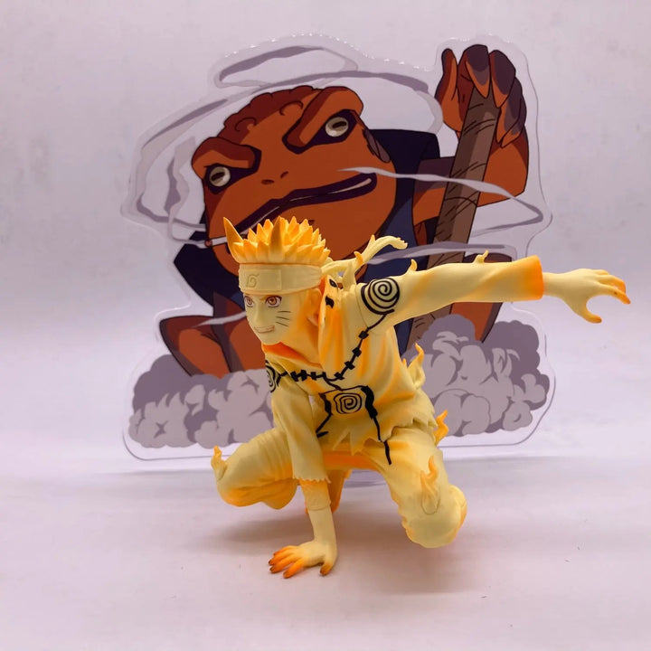 Anime NARUTO Shippuden Figuras GK Uzumaki Naruto Figuras de Ação 10cm PVC Modelo Coleção Periféricos Brinquedos Decoração de Mesa Presente