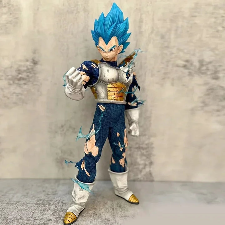 26,5 cm Anime Dragon Ball Vegeta Figura Vegeta Estatueta Pvc Figuras de Ação Gk Estátua Coleção Modelo Brinquedos Presentes