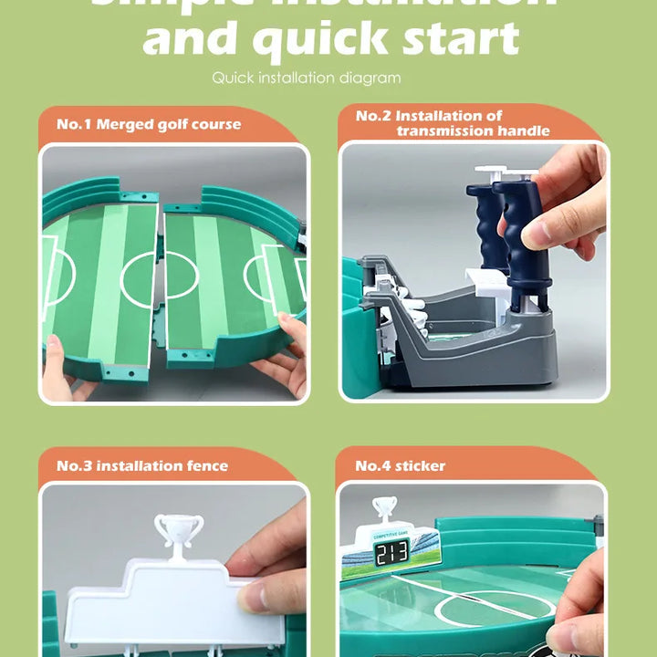 Jogo de futebol de mesa, jogo de futebol para duas pessoas, jogos de quebra-cabeça interativos para pais e filhos, futebol de mesa para presentes infantis