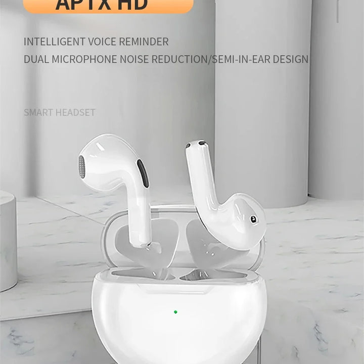 air pro 6 fone de ouvido  Bluetooth sem fio com microfone xiaomi iphone