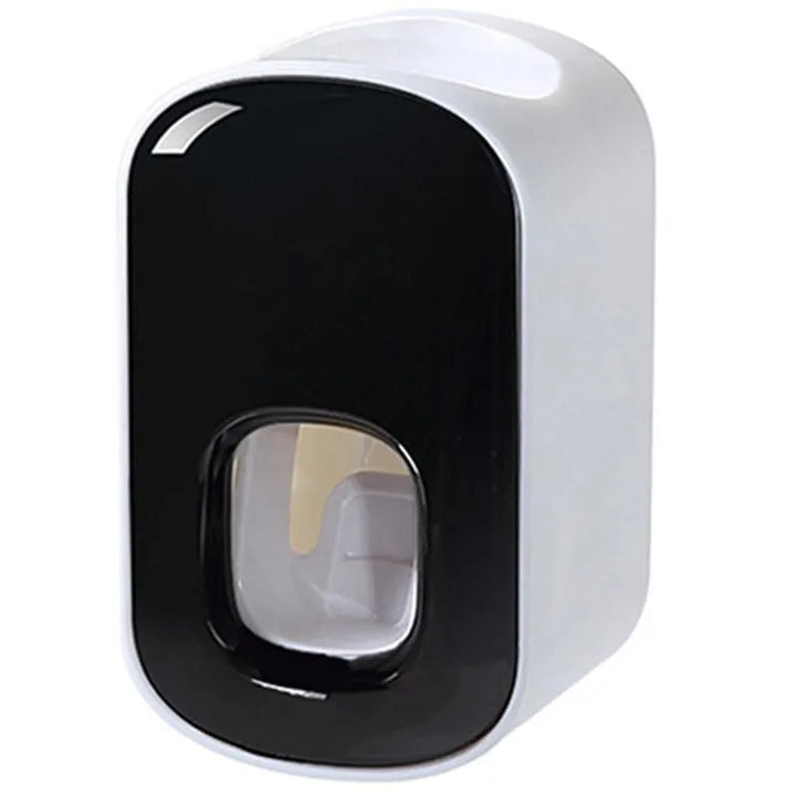 1pc Espremedor de pasta de dente à prova d'água Dispensador automático de pasta de dente Suporte de parede para banheiro Acessórios para banheiro Suporte para escova de dentes