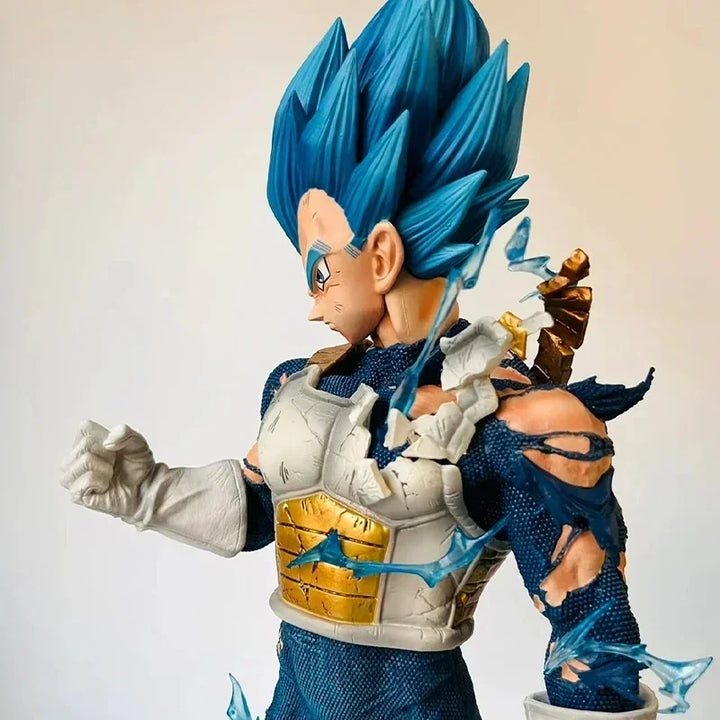 26,5 cm Anime Dragon Ball Vegeta Figura Vegeta Estatueta Pvc Figuras de Ação Gk Estátua Coleção Modelo Brinquedos Presentes