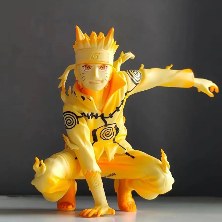 Anime NARUTO Shippuden Figuras GK Uzumaki Naruto Figuras de Ação 10cm PVC Modelo Coleção Periféricos Brinquedos Decoração de Mesa Presente