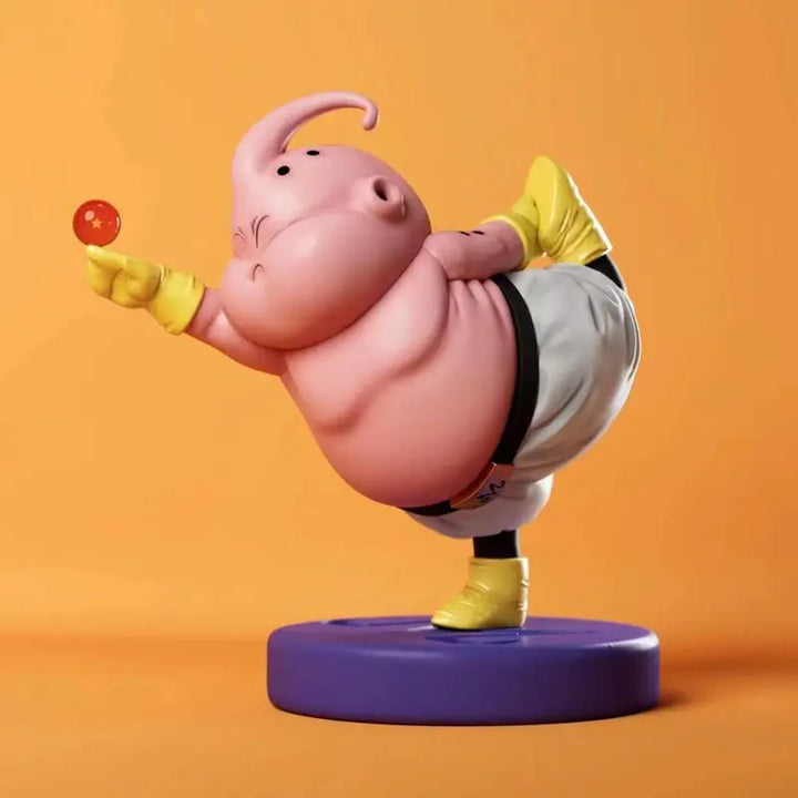 5pcs/set Fitness Body Building Dragon Ball Majin Buu Bonito figura Coleção Modelo Brinquedos Figuras de Ação Anime Figura
