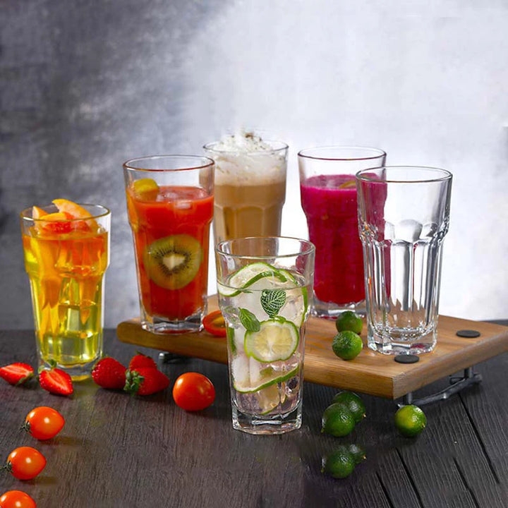 1 Pc Acrílico Plástico Suco de Cerveja Copo de Água Copos Transparentes Bar Coquetel Bebida Copo Reutilizável Drinkware