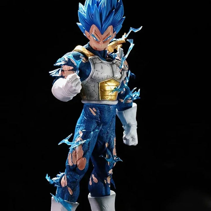 26,5 cm Anime Dragon Ball Vegeta Figura Vegeta Estatueta Pvc Figuras de Ação Gk Estátua Coleção Modelo Brinquedos Presentes