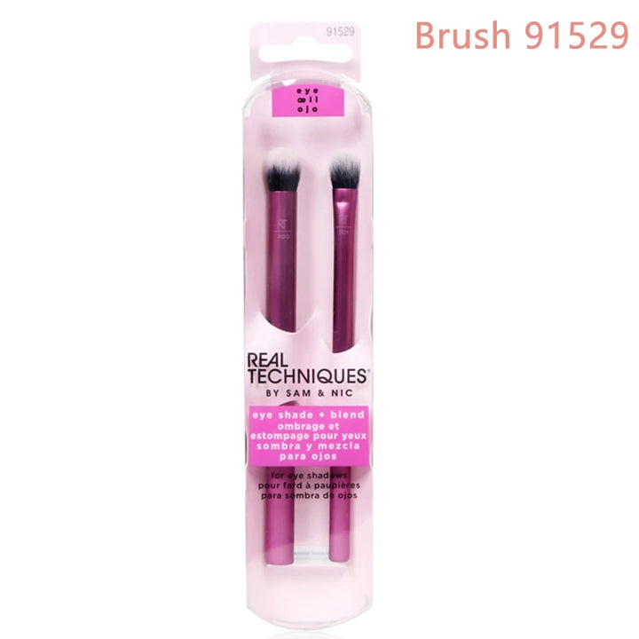 Real Techniques Pincéis de Maquiagem Set Para Base Cosmética Pó Blush Sombra Kabuki Mistura Make Up Brush Ferramenta de Beleza 1895