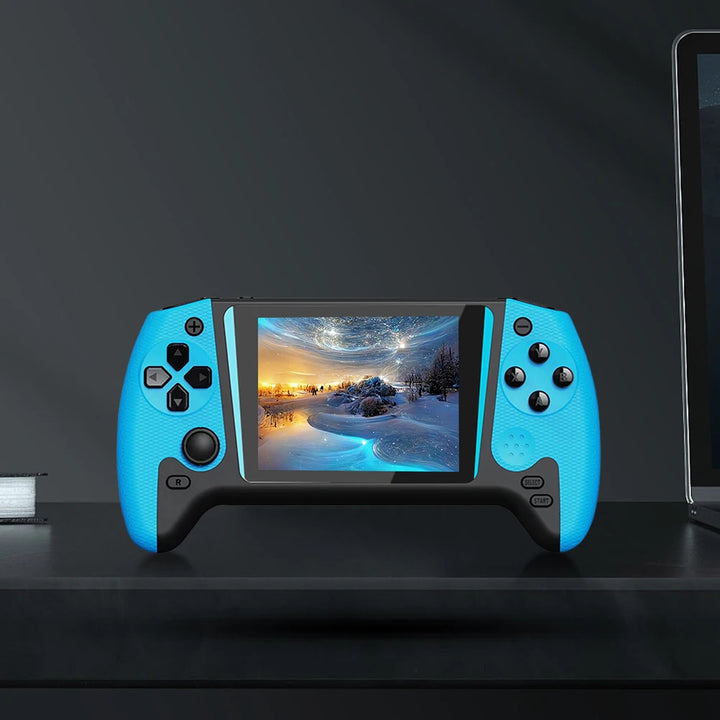 500 jogos portátil single player game console tv connect video game player 3.5 pol tela lcd game console presente para crianças adultos