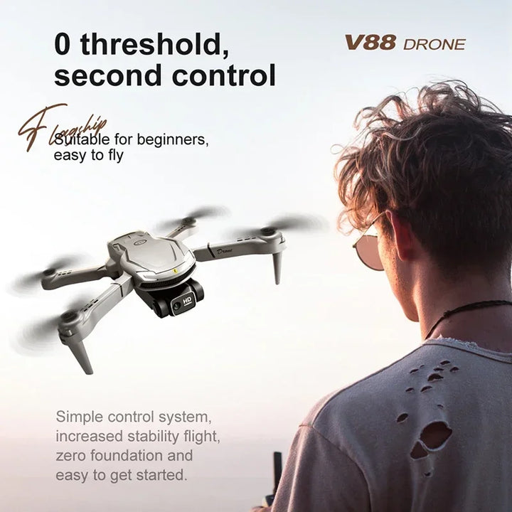 XIAOMI MIJIA Drone V88 8K 5G Professional HD Câmera Dupla Fotografia Aérea 15000M Controle Remoto Aeronave Dobrável Quadricóptero