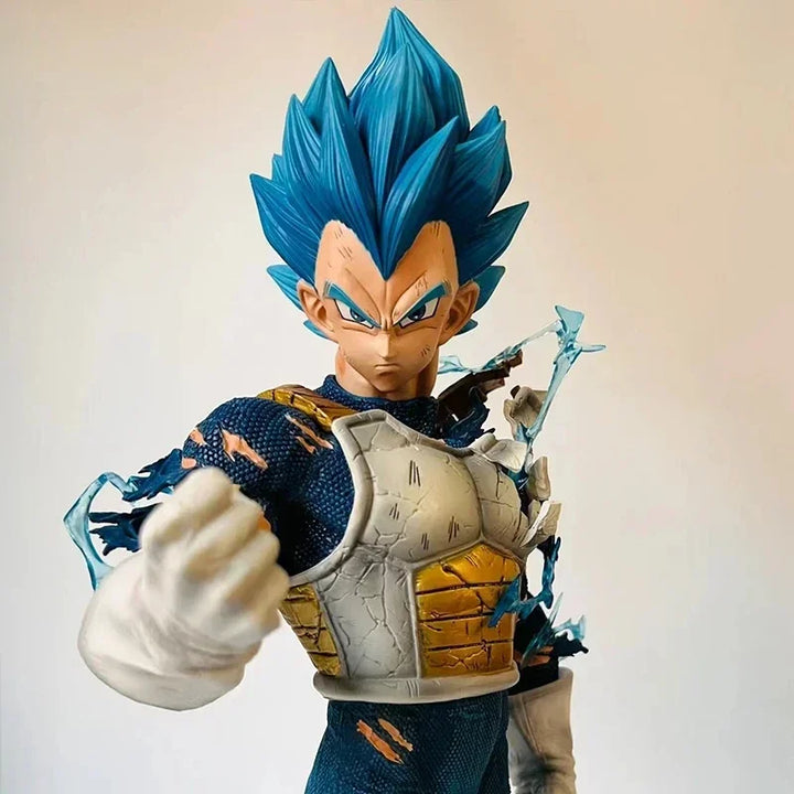 26,5 cm Anime Dragon Ball Vegeta Figura Vegeta Estatueta Pvc Figuras de Ação Gk Estátua Coleção Modelo Brinquedos Presentes