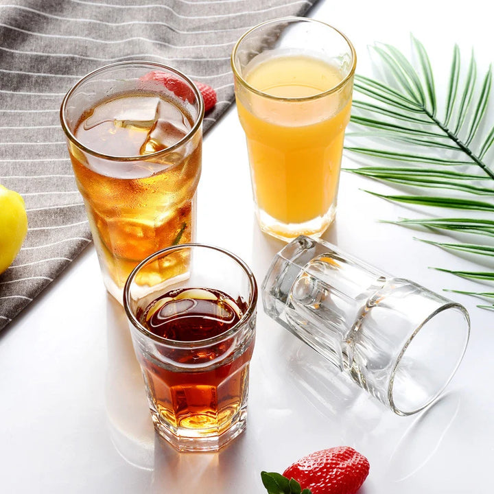 1 Pc Acrílico Plástico Suco de Cerveja Copo de Água Copos Transparentes Bar Coquetel Bebida Copo Reutilizável Drinkware