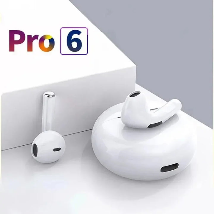 air pro 6 fone de ouvido  Bluetooth sem fio com microfone xiaomi iphone