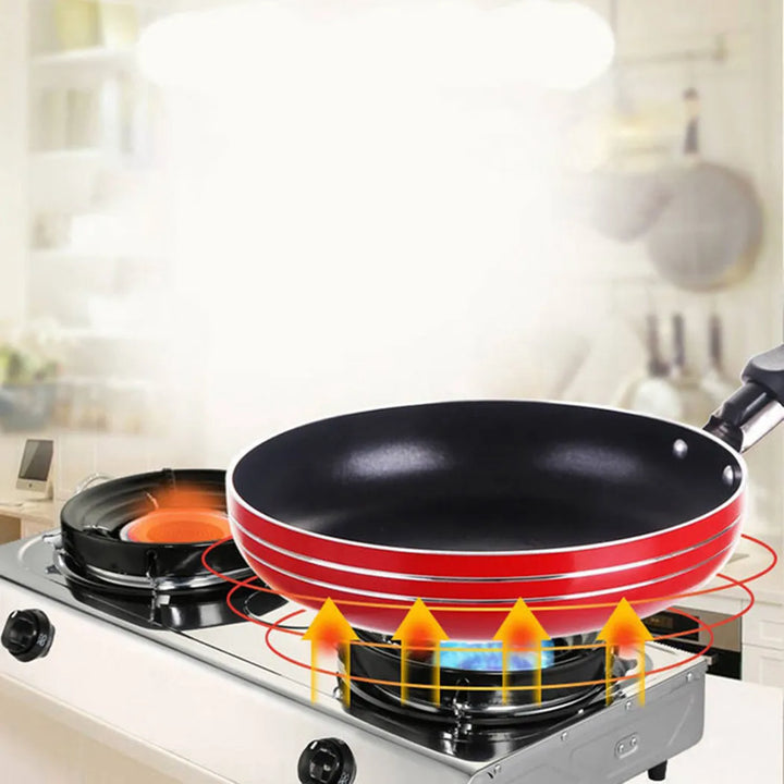 12/14 / 16 cm Mini Frigideira Antiaderente Frigideira de Aço Panela Panela Para Panelas Ferramentas de Cozinha Doméstica Utensílios de Cozinha Cor Aleatória