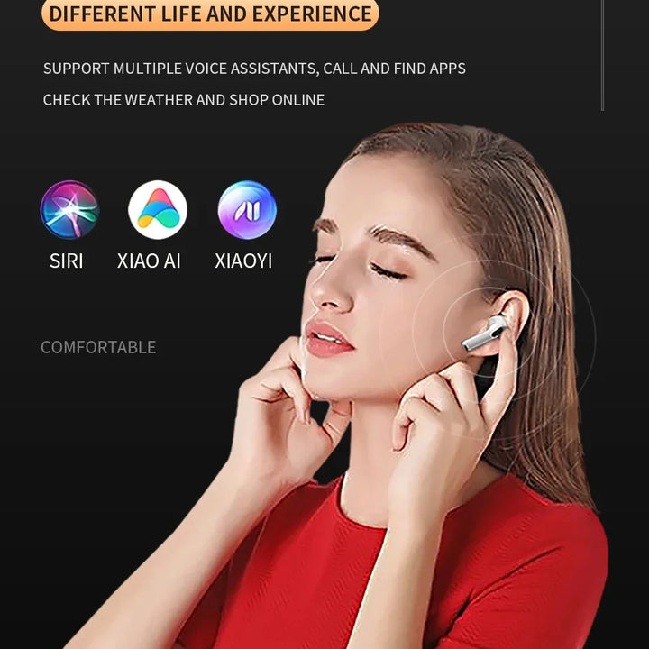 air pro 6 fone de ouvido  Bluetooth sem fio com microfone xiaomi iphone