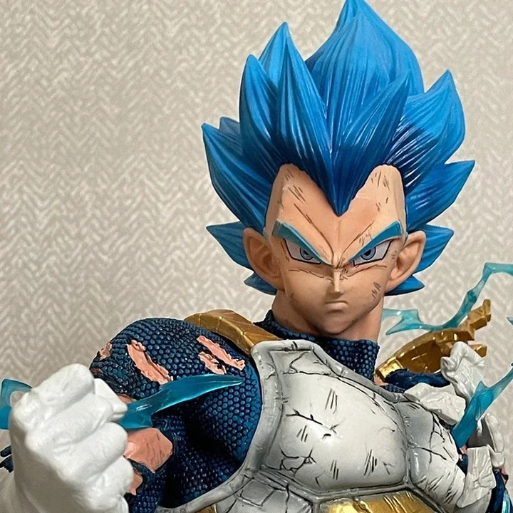 26,5 cm Anime Dragon Ball Vegeta Figura Vegeta Estatueta Pvc Figuras de Ação Gk Estátua Coleção Modelo Brinquedos Presentes