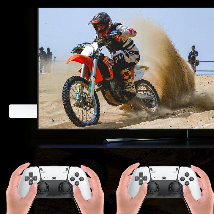M15 Plus Game Stick Pro Mini TV Jogo Portátil Emulador de Jogo Clássico HD Saída Gaming Retro Consola para PS1