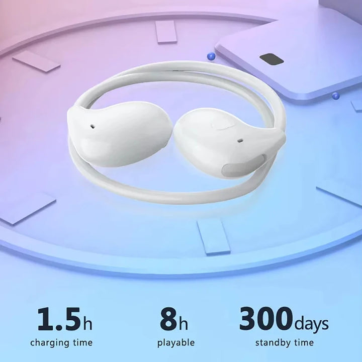 Xiaomi Wireless Bluetooth 5.3 Fones de ouvido Fone de ouvido à prova d'água de condução de ar Fones de ouvido esportivos estéreo com microfone