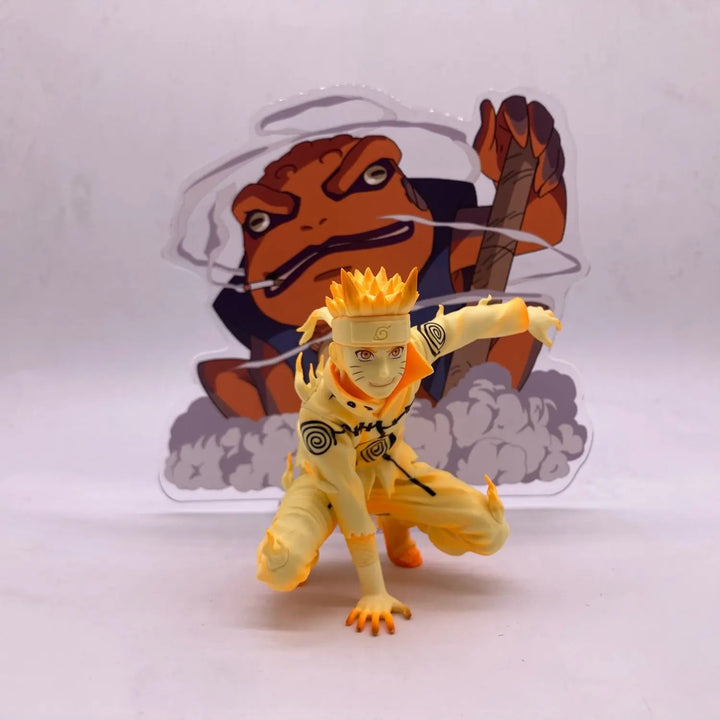 Anime NARUTO Shippuden Figuras GK Uzumaki Naruto Figuras de Ação 10cm PVC Modelo Coleção Periféricos Brinquedos Decoração de Mesa Presente