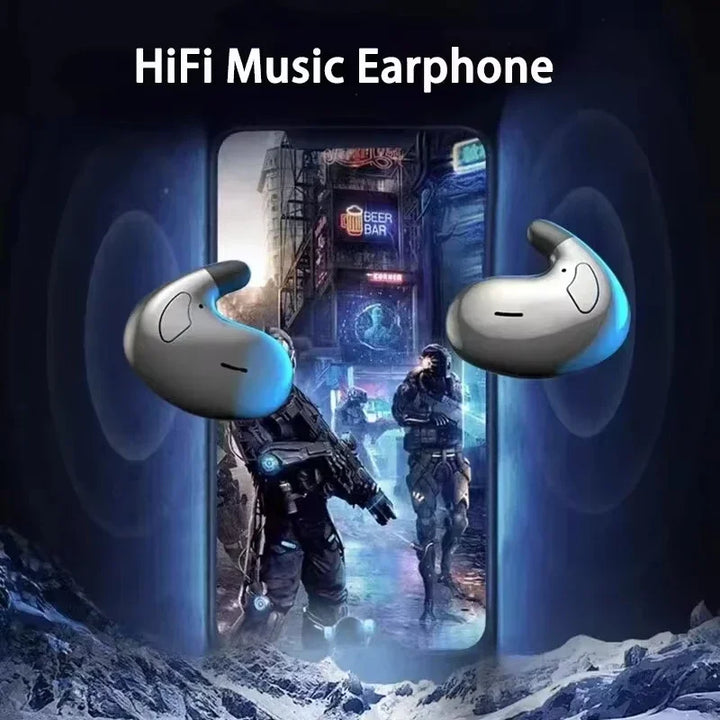 Xiaomi MD528 Fones de ouvido Bluetooth Mini redução de ruído Esportes Fones de ouvido de corrida Fones de ouvido para jogos à prova d'água Fone de ouvido com música