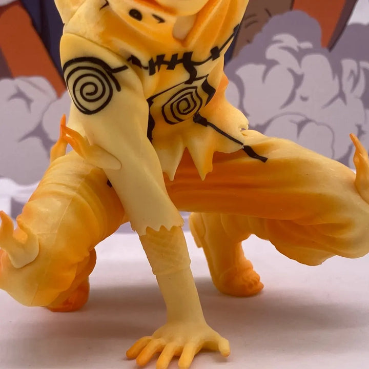 Anime NARUTO Shippuden Figuras GK Uzumaki Naruto Figuras de Ação 10cm PVC Modelo Coleção Periféricos Brinquedos Decoração de Mesa Presente