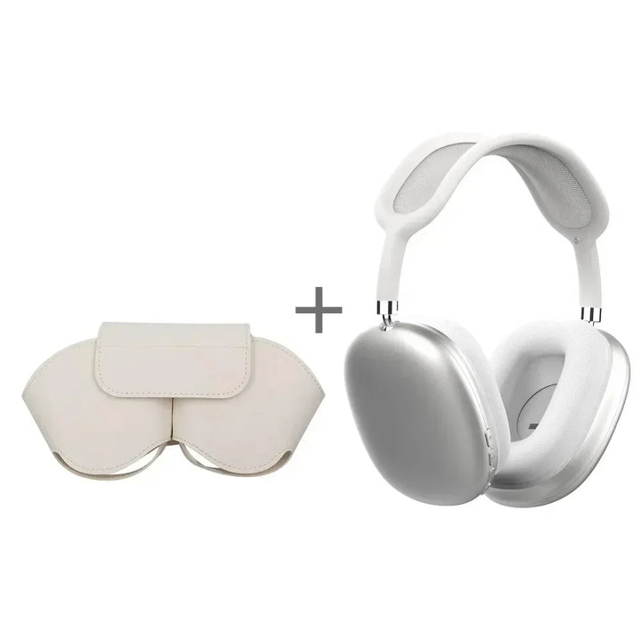 Fone de Ouvido AirPods Max Premium Super Bass Bluetooth Com Microfone Over-ear para Android IOS