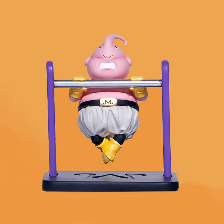5pcs/set Fitness Body Building Dragon Ball Majin Buu Bonito figura Coleção Modelo Brinquedos Figuras de Ação Anime Figura