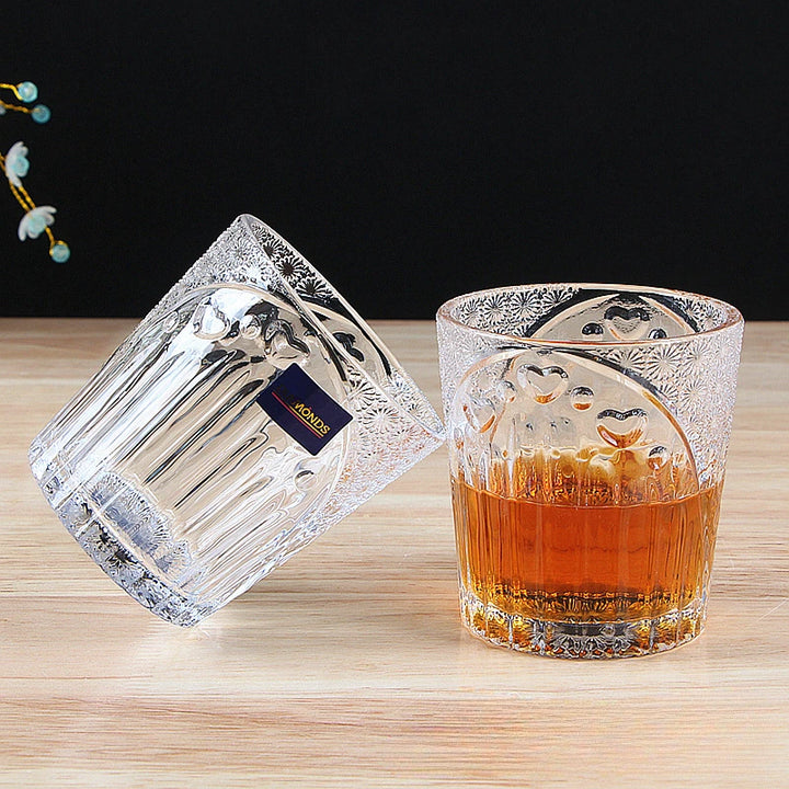 Novo Conjunto de Seis Peças de Vidro Bar KTV Whisky Copo de Vinho Estrangeiro Restaurante Copo de Suco 6 Pcs Evento