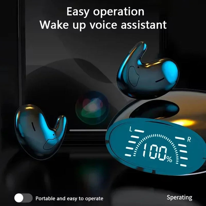 Xiaomi MD528 Fones de ouvido Bluetooth Mini redução de ruído Esportes Fones de ouvido de corrida Fones de ouvido para jogos à prova d'água Fone de ouvido com música