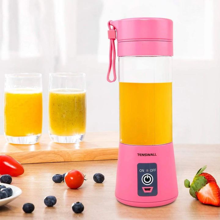 Mini Liquidificador Elétrico de Suco Shake Portátil Mini Copo de Suco Whirlwind Carregamento Mini Edição Máquina de Suco de Frutas 6 Lâminas