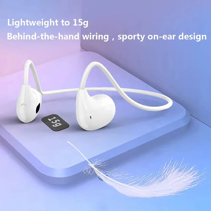 Xiaomi Wireless Bluetooth 5.3 Fones de ouvido Fone de ouvido à prova d'água de condução de ar Fones de ouvido esportivos estéreo com microfone