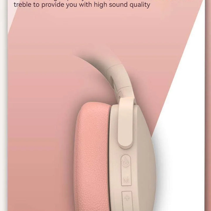 #P2961 Fones de ouvido sem fio Bluetooth 5.3 sobre a orelha Fone de ouvido estéreo de alta fidelidade True Sports com fones de ouvido TF / AUX Music Player com microfone HD