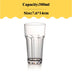 1 Pc Acrílico Plástico Suco de Cerveja Copo de Água Copos Transparentes Bar Coquetel Bebida Copo Reutilizável Drinkware