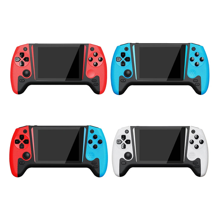 500 jogos portátil single player game console tv connect video game player 3.5 pol tela lcd game console presente para crianças adultos