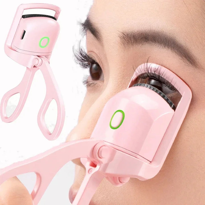Curvador de seleção elétrica elétrica, controle de temperatura, carregamento, curvatura e modelos ajustados, não machuca, escolhidos longos, ferramentas de maquiagem