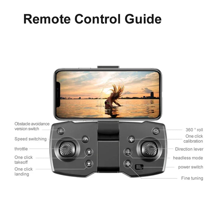 XIAOMI MIJIA Drone V88 8K 5G Professional HD Câmera Dupla Fotografia Aérea 15000M Controle Remoto Aeronave Dobrável Quadricóptero