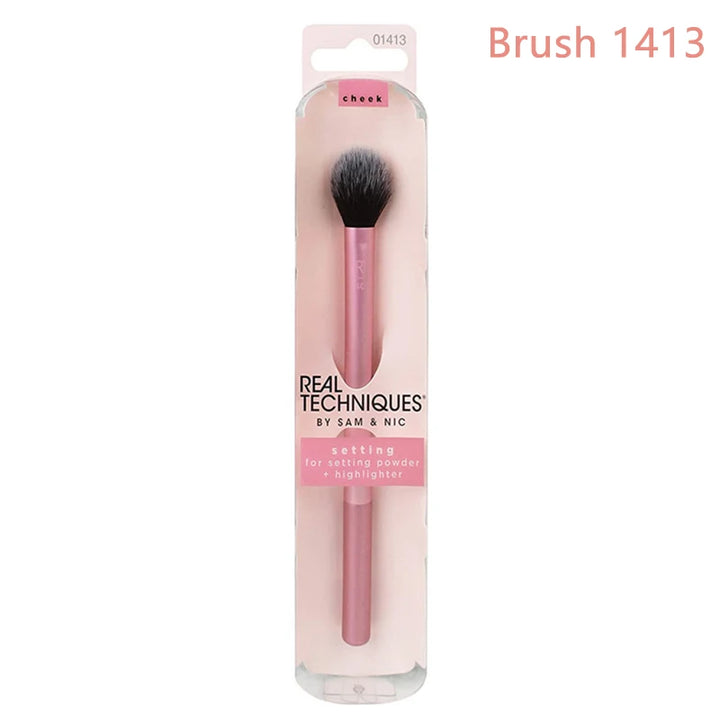 Real Techniques Pincéis de Maquiagem Set Para Base Cosmética Pó Blush Sombra Kabuki Mistura Make Up Brush Ferramenta de Beleza 1895